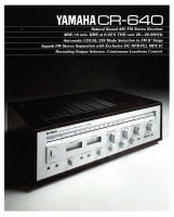 Yamaha CR-640 - Brochure 
